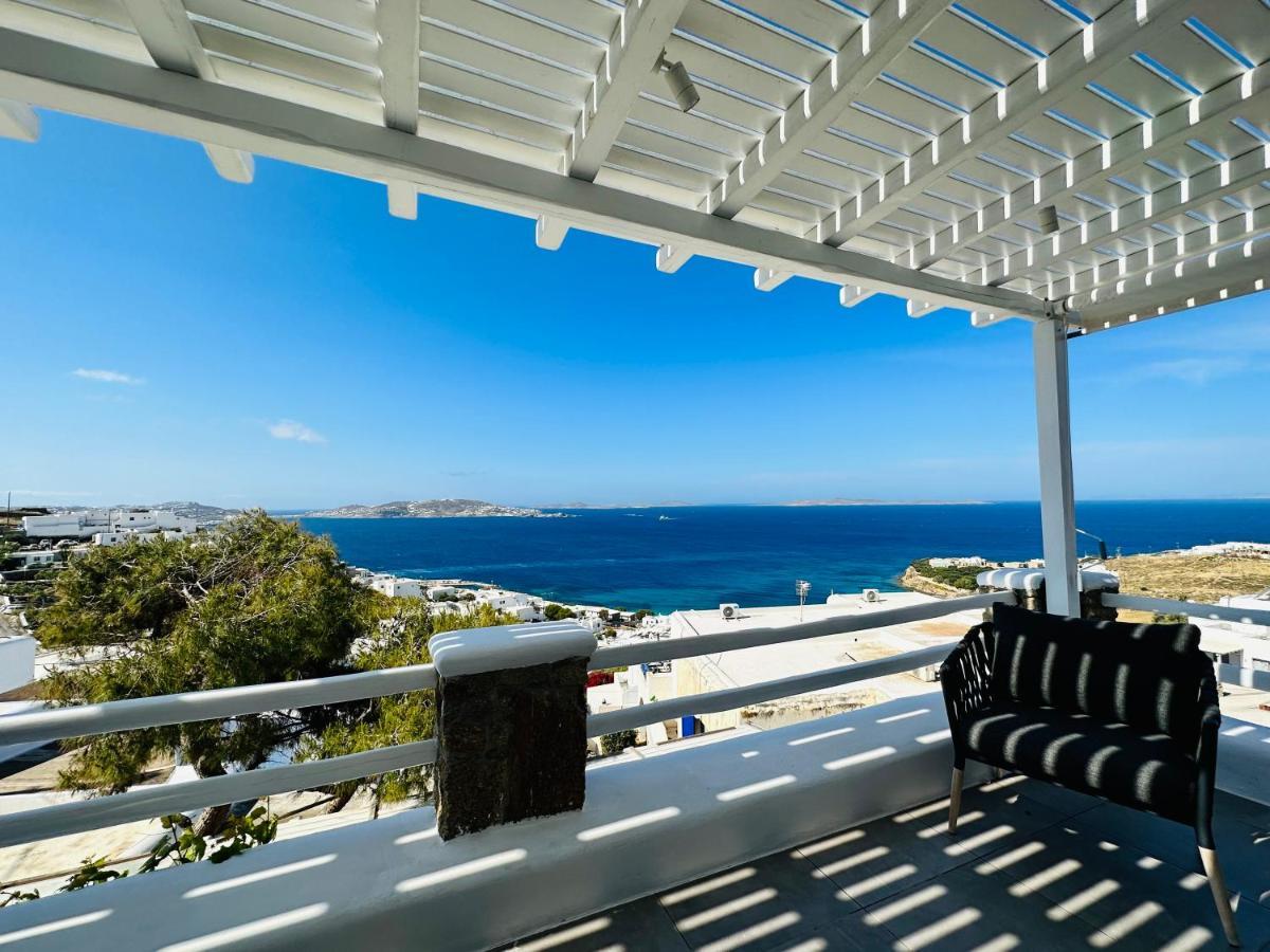 Seaview & Jacuzzi Summer Residence Mykonos Town ภายนอก รูปภาพ